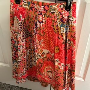 Colorful J Crew skirt